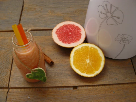 Pomerančovo–grapefruitové smoothie