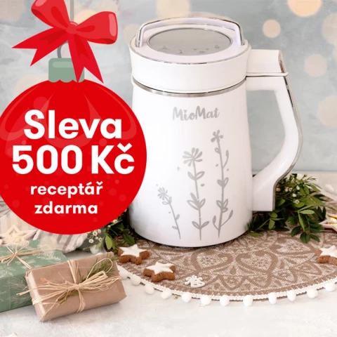 VÁNOČNÍ AKCE: MioMat se SLEVOU 500 Kč a receptář ZDARMA