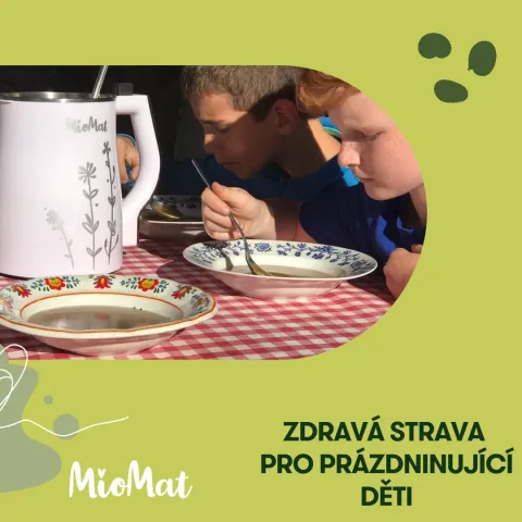 Zdravá strava pro prázdninující děti