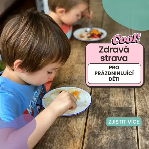 Zdravá strava pro prázdninující děti