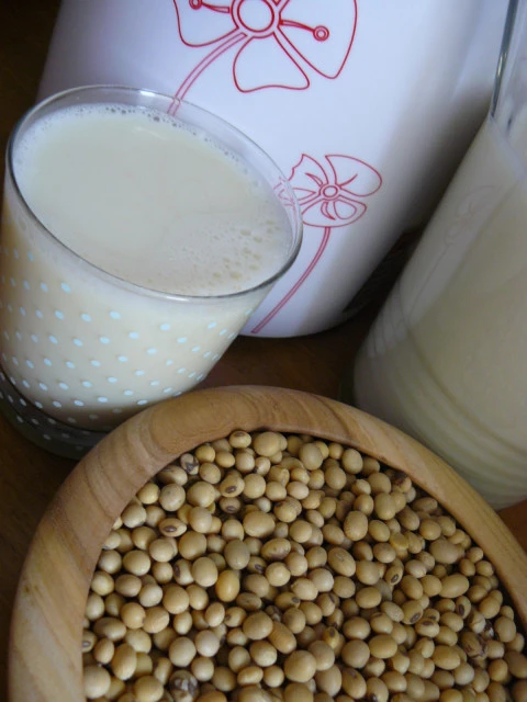 Sójovo-vanilkové rostlinné mléko