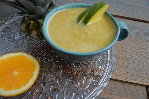 Ananasovo-mangové smoothie